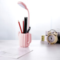 Miniatyrbillede 7 af 7: Skrivebordslampe, Børns LED USB Genopladelig 3 Niveauer Dæmpning Sengebord Rea