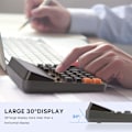 Miniatyrbillede 6 af 7: Lommeregner 12 cifre LCD-skærm Standardfunktionsskrivbord