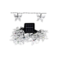 Miniatyrbild 1 av 5: Solcellslingor 23ft 50 LED solfjärilslampor för veranda
