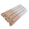 Miniatyrbillede 1 af 5: 20 stk. Professionelle neglefile 100 / 120 Grit dobbeltsidet vaskbare manicureværktøjer til hjemme- og salonsbrug gul