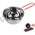 Miniatyrbilde 2 av 8: 600 ml smeltegryte smeltebolle - smeltebolle med 2 tut