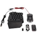 Miniatyrbild 2 av 8: för Master Pro Tangentbord Mus Konverter Combo Trådbunden Knappsats Mus Adapter Set Mobil Spel Konverter för PS5 4 för Switch