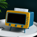 Miniatyrbillede 5 af 5: Servietbeholder med opbevaring, servietbeholder til papirservietter,