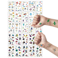 Miniatyrbilde 1 av 6: 25 ark Glow Temporary Tattoos, Space Styles Glow In The Dark