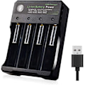 Miniatyrbillede 1 af 7: 18650 Lithium-Ion 4 Slots Celleopladeradapter