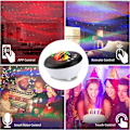 Miniatyrbild 5 av 5: Nattlampa för barn, stjärnhimmel WiFi Bluetooth LED-projektor,