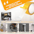 Miniatyrbillede 6 af 6: Transparent Duct Tape,  Performance Weather Resistant