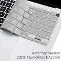 Miniatyrbild 1 av 8: TPU-tangentbordsskydd för MacBook Pro 13 tum