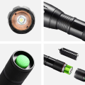 Miniatyrbillede 5 af 7: LED-lommelygter, taktisk lommelygte med høj lumen lys batterier