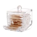 Miniatyrbilde 5 av 7: Akryl Q-tips holder for Q-tips bomullsdotter, Q-tips