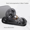 Miniatyrbillede 3 af 5: Højttalere, USB bærbare computerhøjttalere Mini Soundbar med 3D Surround Stereo til notesbog, pc, bærbar computer, stationær - Plug and Play
