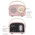 Pikkukuva 3 / 5: Retro Bluetooth-kaiutin, langaton vintage-kaiutin, ulkotilojen langaton kannettava Bluetooth-kaiutin