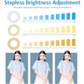 Miniatyrbilde 7 av 8: Selfie-lys, Selfie-lys mobil, Ringlys mobil, 40 LED