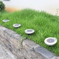 Miniatyrbillede 4 af 5: 4 stk. Have Lamper, Udendørs Have Vandtæt Lys i Jorden L