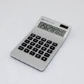 Miniatyrbillede 4 af 4: Lommeregner, Slank Elegant Design, Kontor/Hjemme Elektronik, Dobbelt