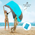 Miniatyrbilde 1 av 5: Sand- og vanntett piknikmatte, strandmatte, piknikteppe, 4 jordstikker, 200x210cm, for strand, fotturer, reiser, hage, duk