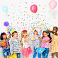Pikkukuva 5 / 6: 3000 kappaletta Happy Birthday -konfettia syntymäpäiväkakun konfettia metalli