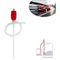 Miniatyrbilde 5 av 5: Manuell hevertpumpe for bensin, drivstoff eller vann for væskepumping og overføring - Stor hevert for gressklippere