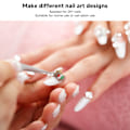 Miniatyrbild 7 av 8: 3 Påsar Nagelkonst Dekorationer Set Julstil Manikyr Dekorativa Ornament för Nagelsalong