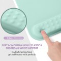 Miniatyrbilde 4 av 5: Mikrofiber Myk Minneskum Ergonomisk Musematte med håndleddstøtte