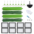 Miniatyrbilde 1 av 7: 21 Pakke Reservedeler Kompatibel Med Irobot Roomba E5 E6 I6 I6+ I4 I4+ I7 I7+ I8+ Plus Plus Hepa Filter Bru Roller Repleniment Accessroies