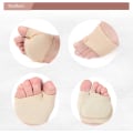Miniatyrbillede 2 af 7: Metatarsal Pads Ball of Foot Cushions Metatarsal Foot Pads til