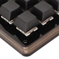 Miniatyrbilde 5 av 8: Mini tilpasset tastatur 15 taster 3 knotter programmerbar blå bryter Hot Swappable programmering makro tastatur for dataspill