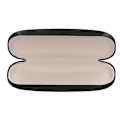 Miniatyrbillede 3 af 5: Premium brilleetui hardcase til optimal beskyttelse af dine briller - brilleetui til kvinder og mænd - hard shell brilleetui sort