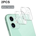 Pikkukuva 1 / 8: [2-Pack] iPhone 11/12 Linsskydd I Härdat Glas