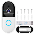 Miniatyrbillede 2 af 2: WiFi Smart Remote Intercom Videodørklokke Infrarød Hjemmesikkerhedssystem