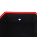 Miniatyrbillede 3 af 8: LED Lys Ring Box Smykke Display Gaveæske Smykke Opbevaringsæske til Forlovelse BryllupRød