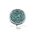 Miniatyrbillede 2 af 5: Spejl Kosmetisk Mini Mix Diamant Makeup Spejl Foldning Mini