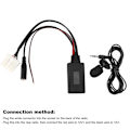 Miniatyrbillede 7 af 7: AUXin Kabeladapter Bil Bluetooth 5.0 Mikrofon Passer til Mazda 2 3 5 6 RX8