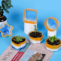 Miniatyrbild 3 av 4: DIY-hartsform för växter, DIY-blomkrukeformar, planteringskrukeform,