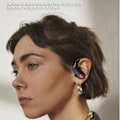 Pikkukuva 2 / 5: 1 kpl langattomat korvan päälle asetettavat juoksukuulokkeet, melunvaimennuksella varustetut Bluetooth-kuulokkeet