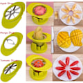 Miniatyrbild 6 av 7: SameTech Easy Kitchen Tool 4-i-1 Frukt Mango Skalare Splitter