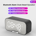 Pikkukuva 5 / 5: Langaton Bluetooth-kaiutinpeilikello minihälytyskello
