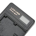 Miniatyrbillede 3 af 8: LCD dobbelt USB-oplader med TypeC-interface til LPE6-modelkamera-batterioplader