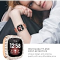 Miniatyrbillede 6 af 7: [2Pack] Kompatibel med Fitbit Versa 3 Fitbit Sense Bling