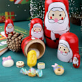 Miniatyrbilde 5 av 5: Juledukke i tre, 5 deler