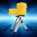 Miniatyrbild 3 av 3: Multifunktionell Laser-Vattenpass Nivellering med Stativ Vertikal Horisontell Linjemätverktyg