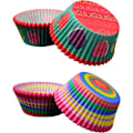 Miniatyrbillede 1 af 5: 200 stk. cupcakeforme i fedtfri bagepapir