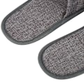 Miniatyrbild 8 av 9: 10 par engångstövlar för inomhusbruk, engångstövlar för hotell, reseslippers (grå)