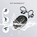 Pikkukuva 6 / 6: Bluetooth-kuulokkeet urheiluun - langattomat korvakuulokkeet - vedenpitävä USB-C-lataus