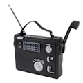 Miniatyrbild 8 av 10: Handvevradio AM FM SW Multi Band LED Nödradio med MP3-uppspelning U-diskslagringskortplats