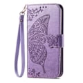 Miniatyrbillede 1 af 5: PU Læder Stativ Kortholder Strap Flip Cover til iPhone 14