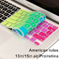 Miniatyrbild 1 av 8: Ultra tunn tangentbordsöverdragsskydd för MacBook Air/Pro13\" och 15\"