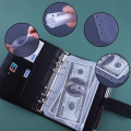 Miniatyrbillede 4 af 8: PU Læder Notebook Binder Genopfyldelig 6 Ring Binder til A6