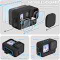 Miniatyrbillede 3 af 4: Silikonebeskyttende etui til Gopro Hero 11/Hero 10/Hero 9