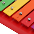 Miniatyrbild 4 av 8: Färgglad Xylofon Aluminium Björk 13 Toner Professionell Glockenspiel för Musikproduktion
